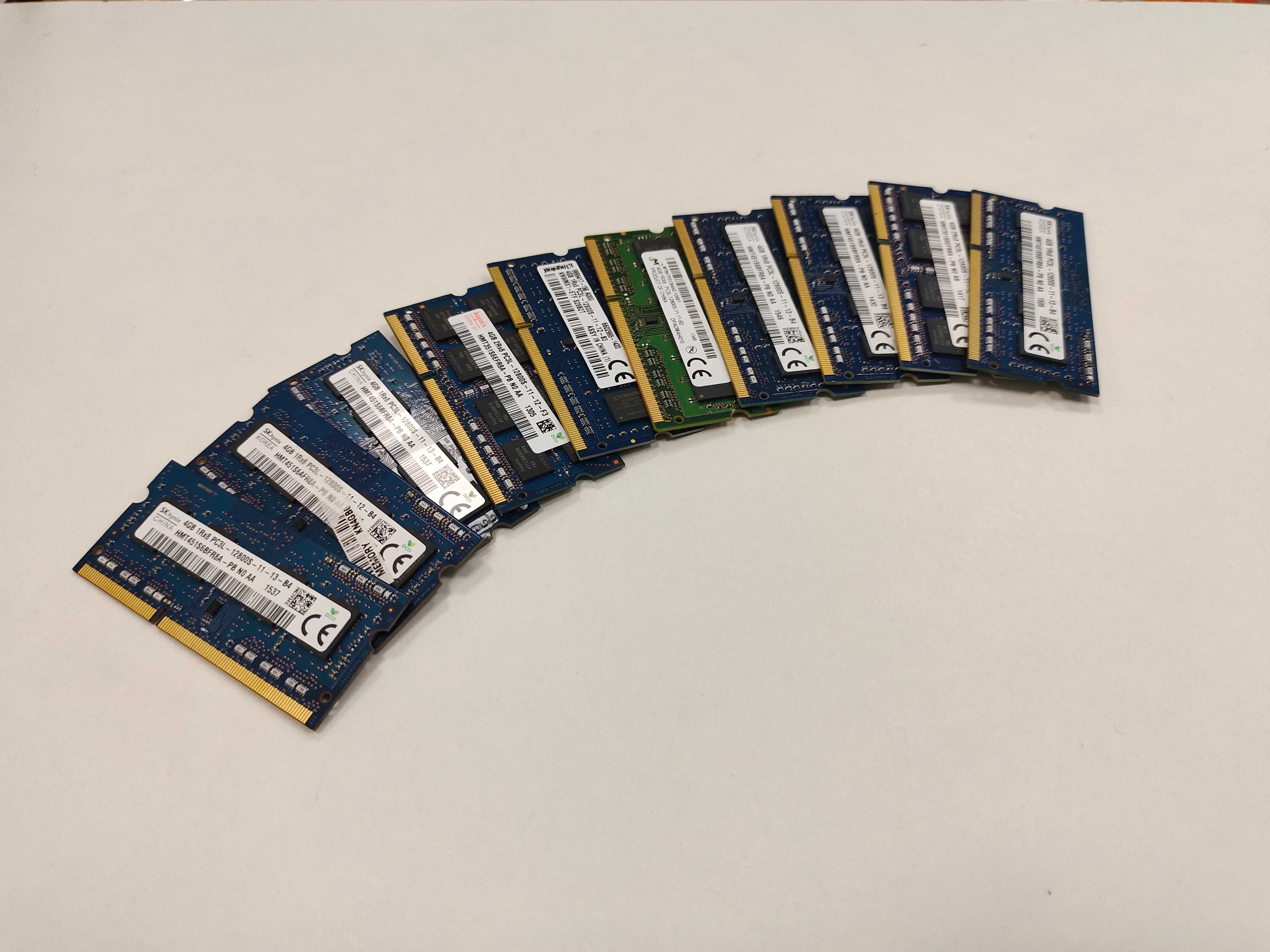 Оперативна пам'ять для ноутбука Sodimm DDR3L 4GB 1600mhz Mix brand