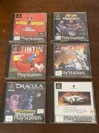 Comjunto 6 jogos Playstation One