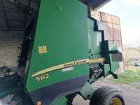 Prasa john deere 582 rotor nie vicon, claas, welger