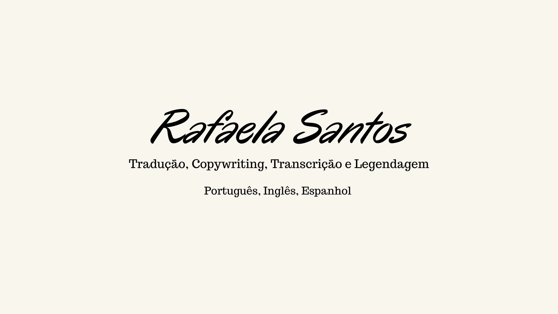 Serviços de Tradução, Copywriting, Transcrição e Legendagem