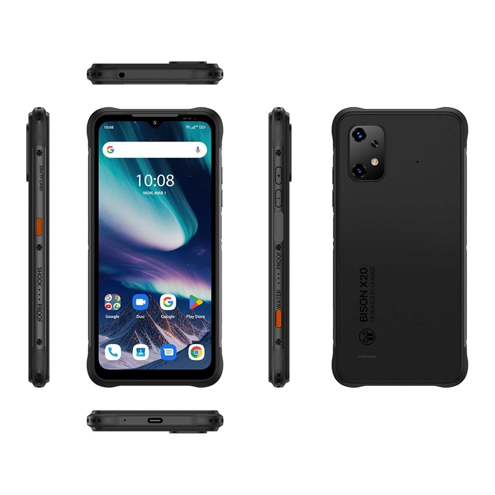 Захищений смартфон Umidigi Bison X20 6+6ГБ/128ГБ NFC (Global Version)
