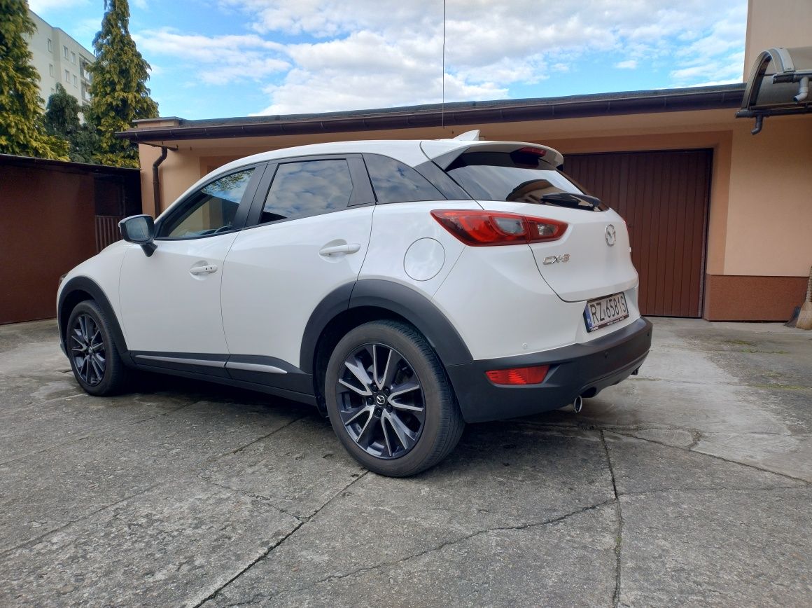 Mazda Cx-3 2017r. 65tys km, 2.0 120KM automat salon PL prywatnie 2wł.