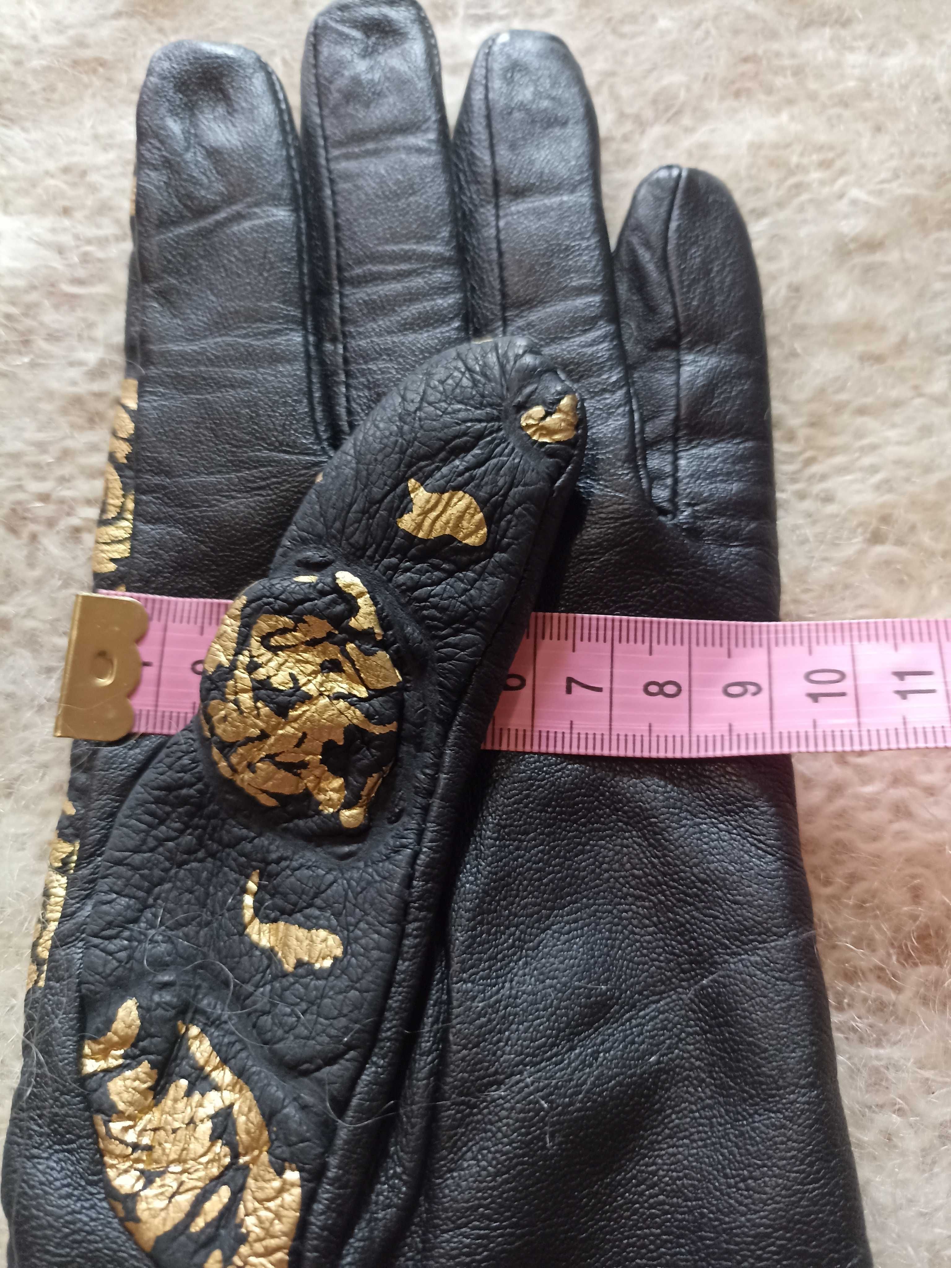 Красивые перчатки Кожа 8 - 8,5 размер