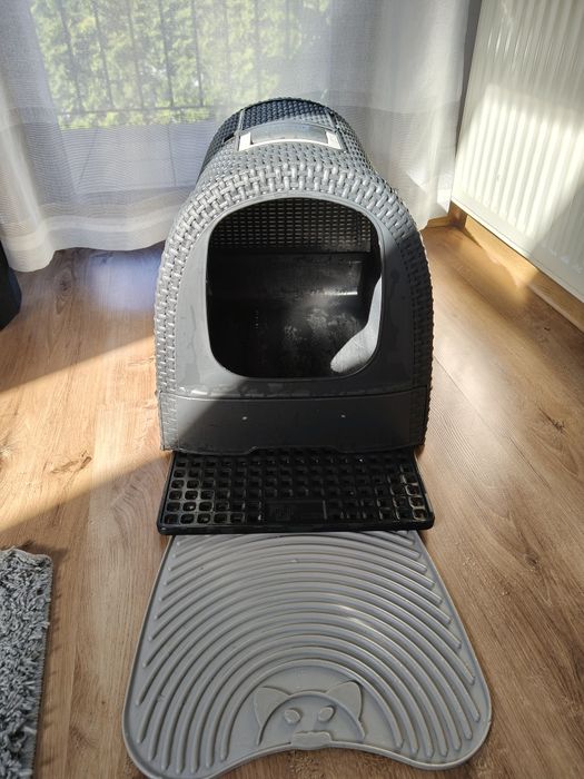 Kuweta dla kota solidna + żwirek