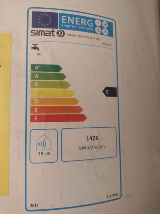 Bojler elektryczny.