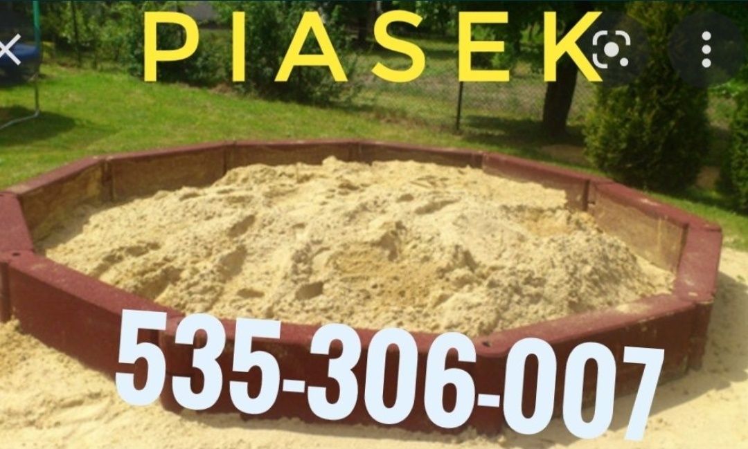 Piach budowlany piasek do piaskownicy piaskownica żwir grys 2-8 beton