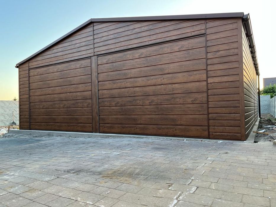 Nowoczesny Garaż 9x6 garaż blaszany