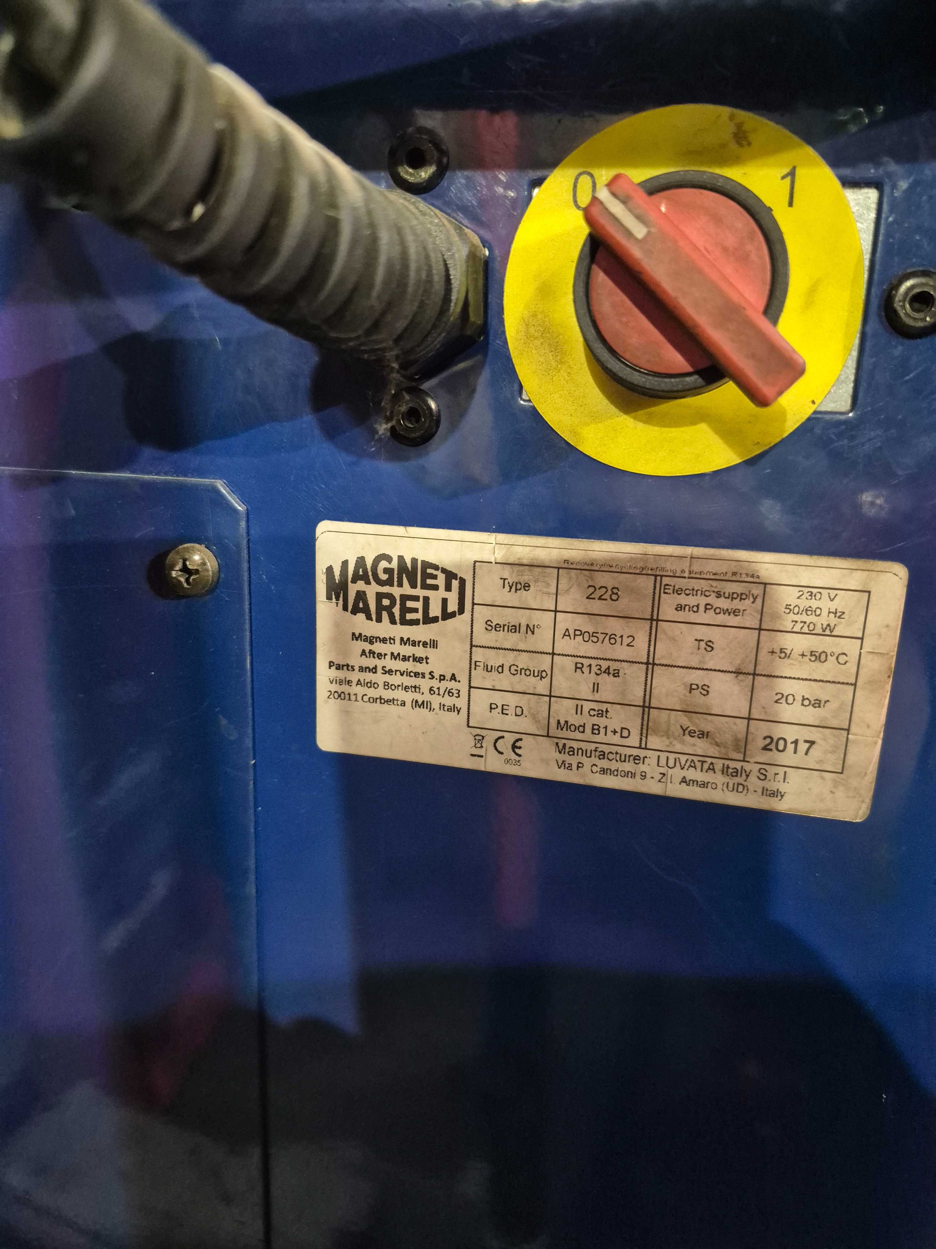 Stacja klimatyzacji R134A Magneti Marelli Alaska Start Drukarka