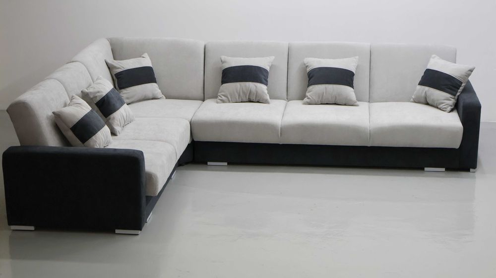 TNZ Narożnik funkcja spania 2 pojemnik na pościel kanapa rogówka salon