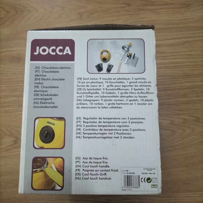 Chocolateira elétrica "Jocca" nova (por estrear)