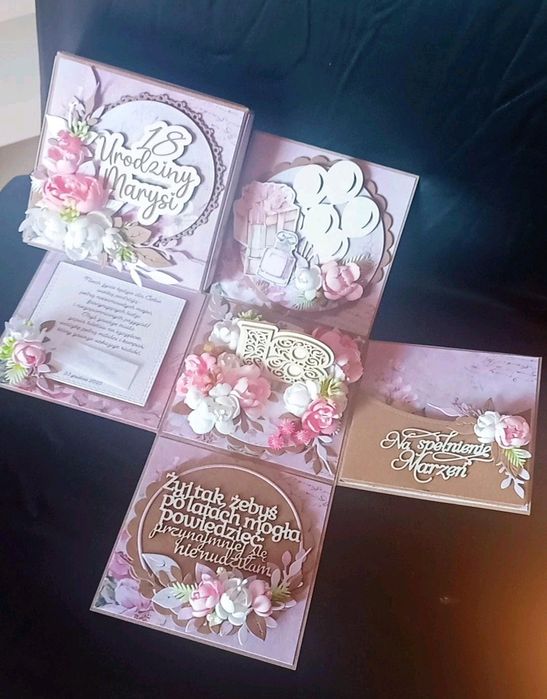 Exploding box na 18 urodziny