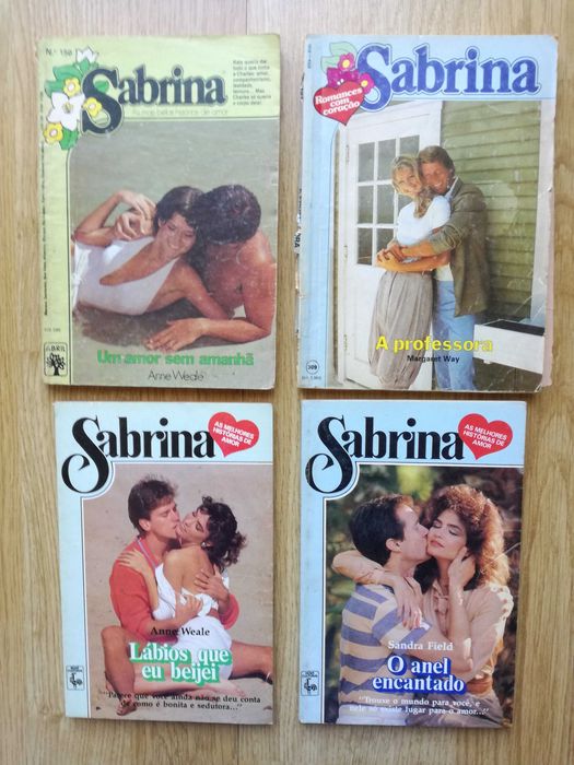 Livros de Romance: Coleção Bianca, Sabrina, Júlia