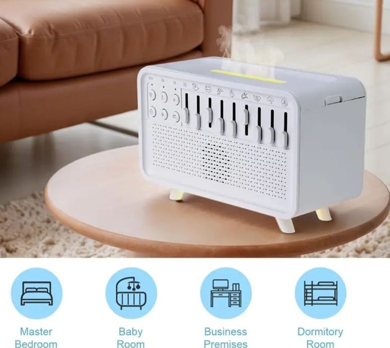 Світильник, Bluetooth-колонка, аромадифузор,зволожувач повітря.