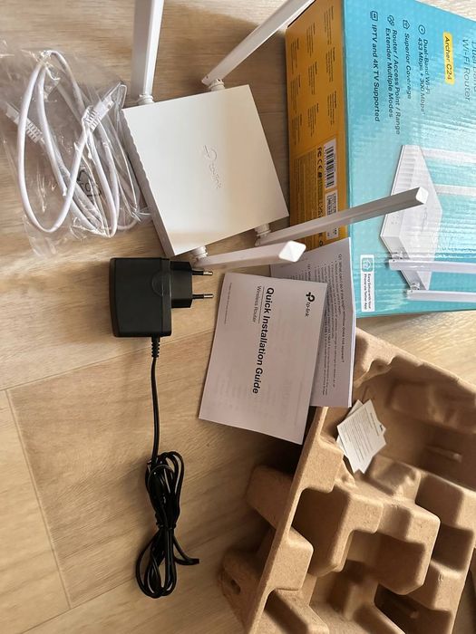 Маршрутизатор TP-LINK Archer C24 WiFi5/ AC750/ 100 Мбіт/с