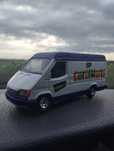 Zabawką model Ford Transit MkIII; Ciało Curly Wurly