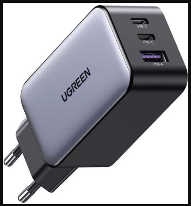 Зарядка для телефону Ugreen 65Вт GaN Tech Fast Charger