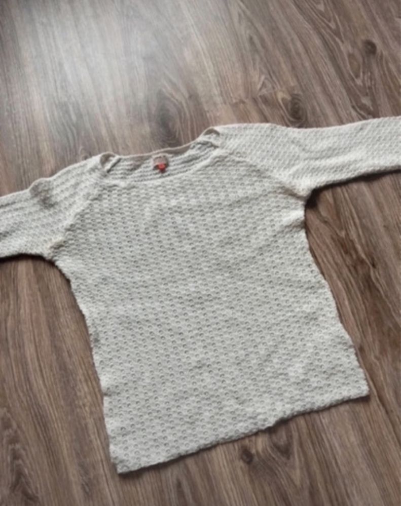 Prześliczny ażurowy sweterek vintage 2000s style 00