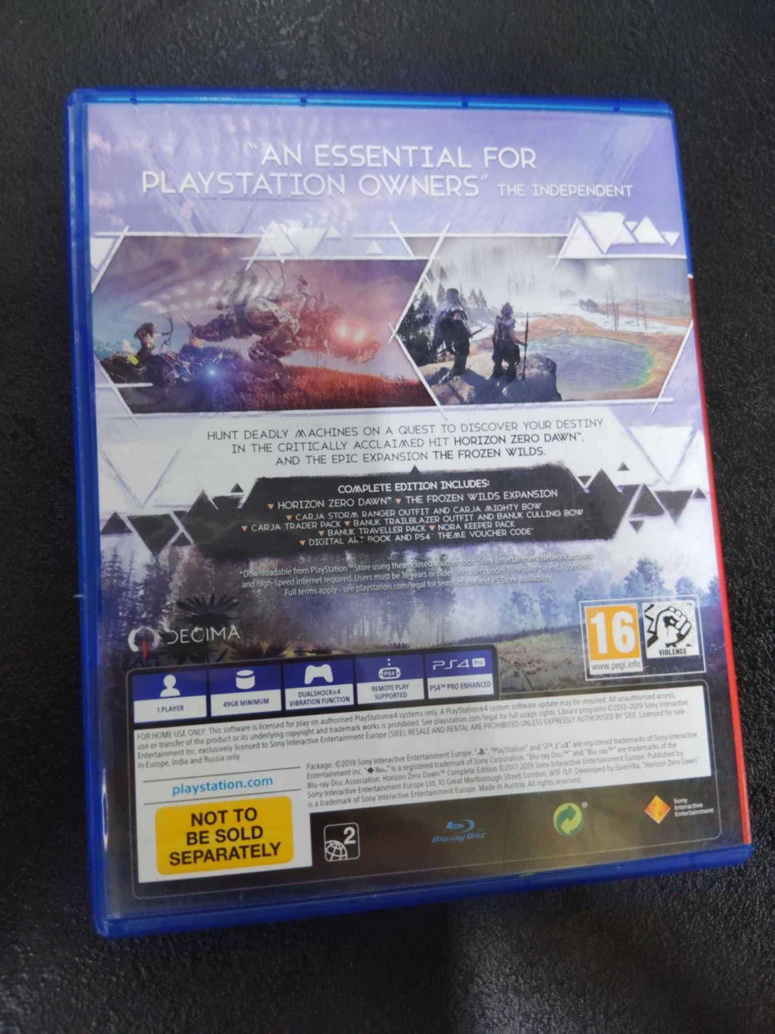 Horizon Zero Dawn: Complete Edition PS4 Polskie napisy są w grze