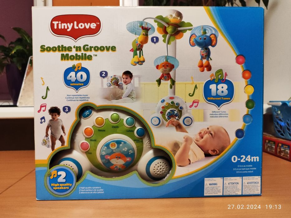 Мобіль Tiny Love Soothe'n Groove Mobile ("Мамина колискова")