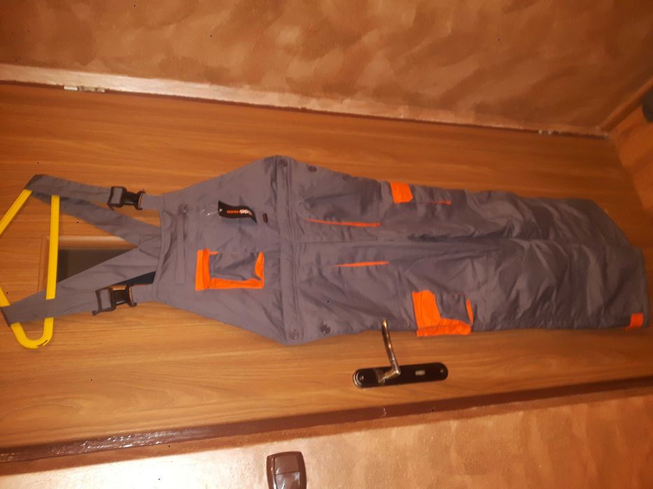 Okazja Spodnie robocze texo lined bib&brace ocieplone