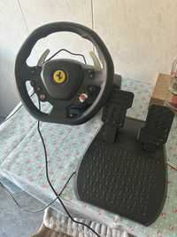 Volante+Pedais Thrustmaster