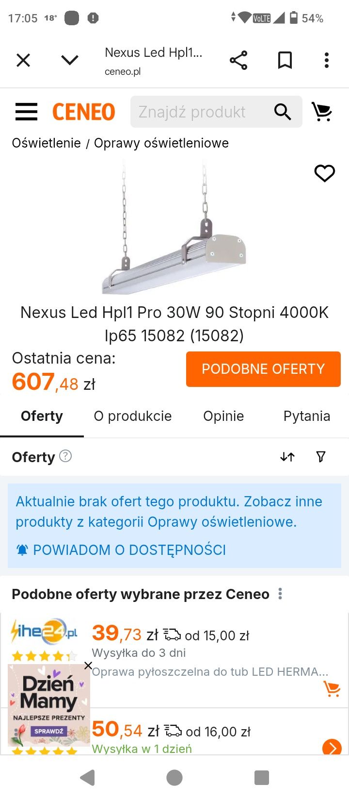 Lampy do garażu jak nowe