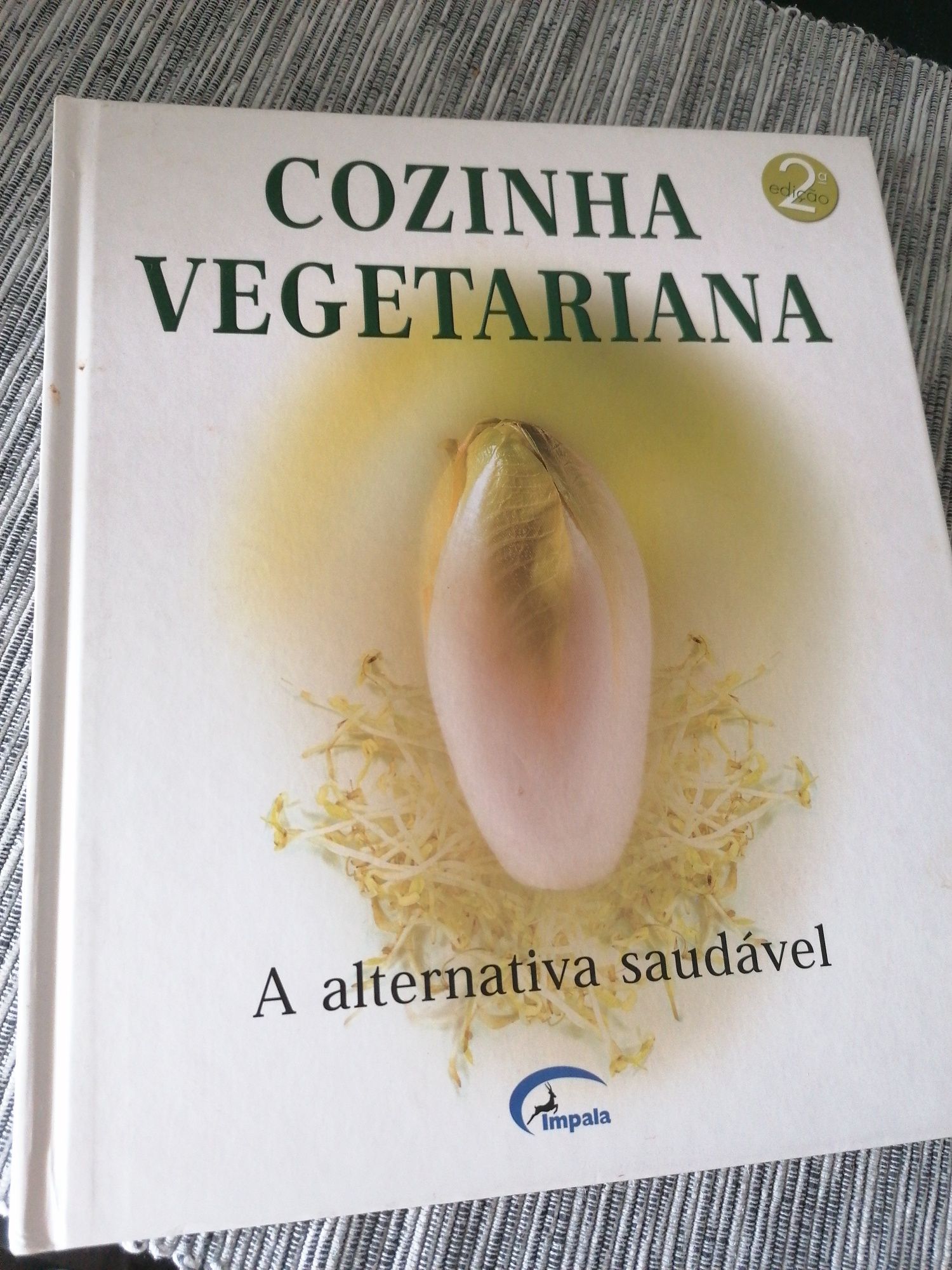 Livro de cozinha vegetariana