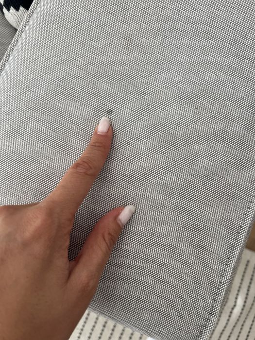 Sofa ikea 2 lugares cinza claro