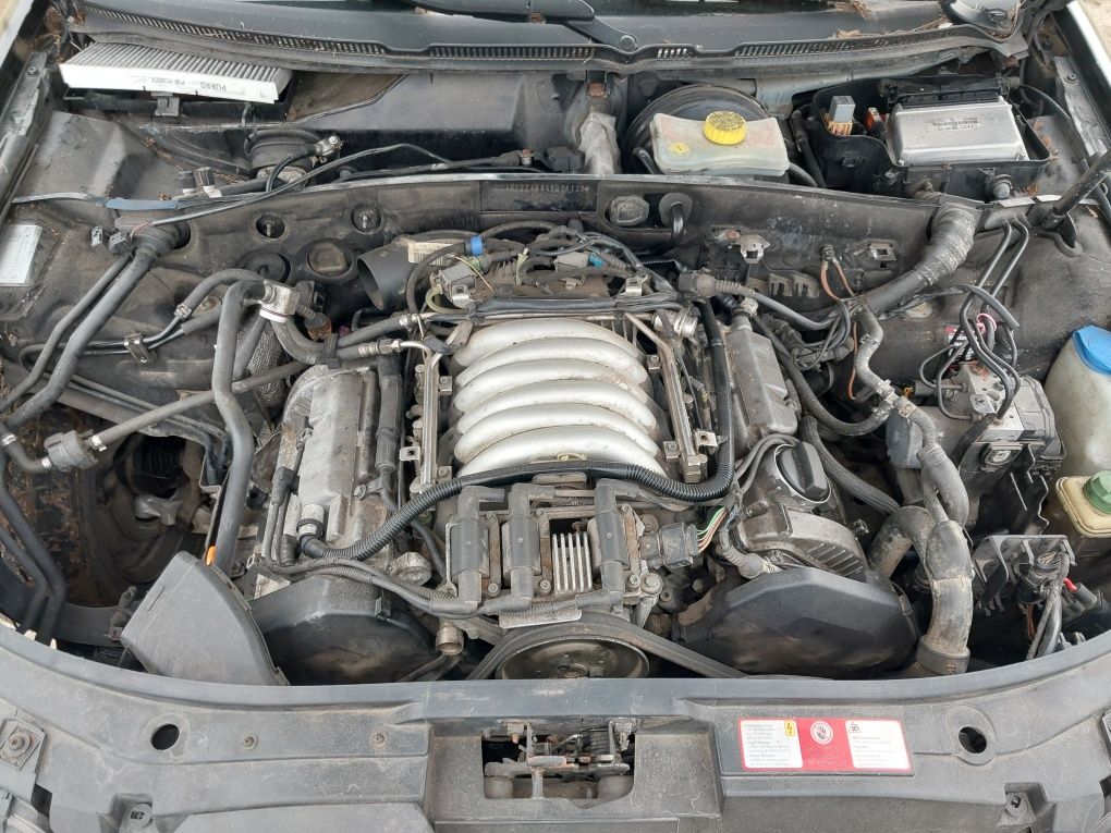 Części audi a6 c5 2.4 v6 silnik zderzak ly9b