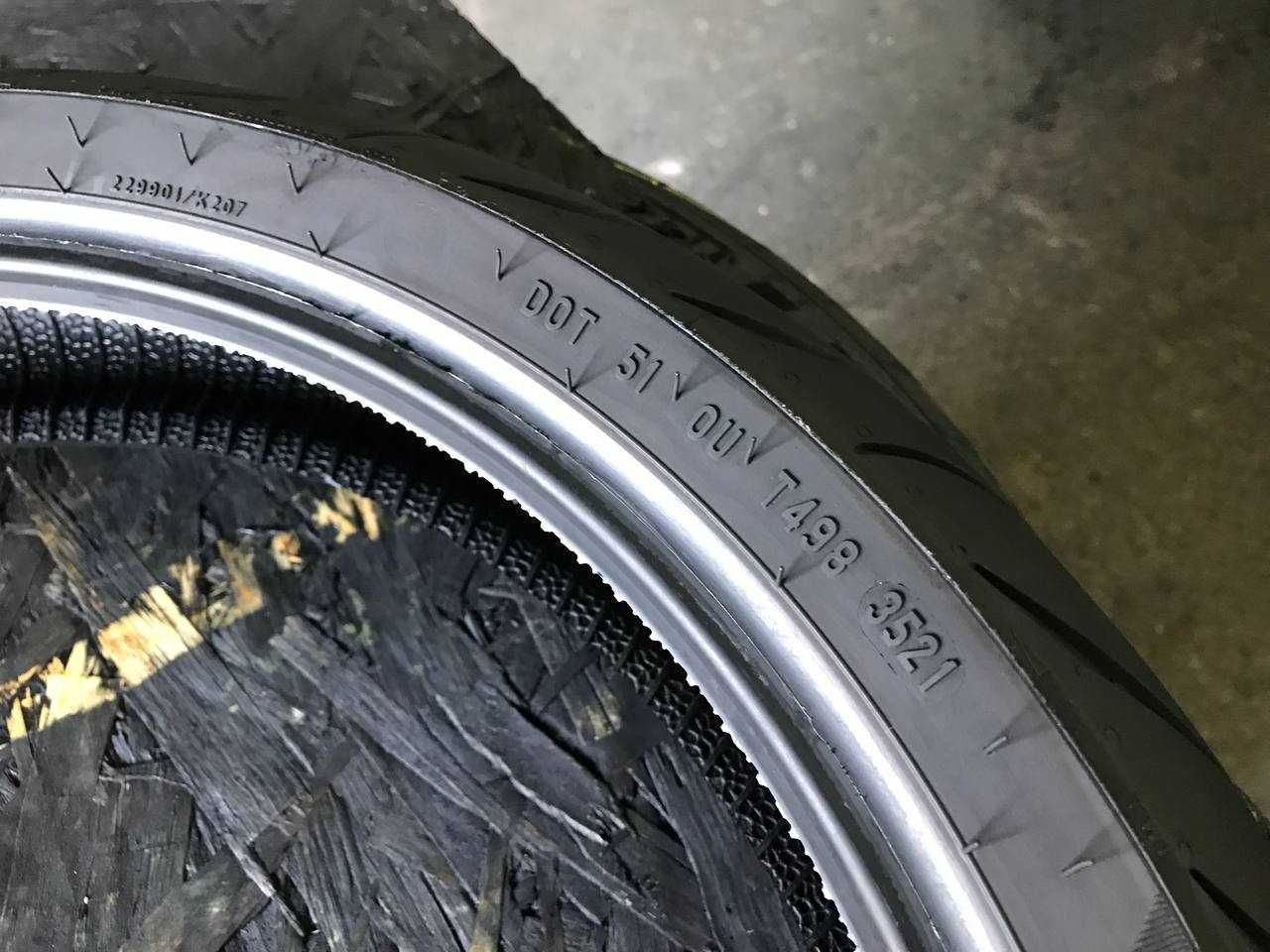 Мото шини б/в 110/70 R17 Metzeler Sportec M7 RR (2009М)
