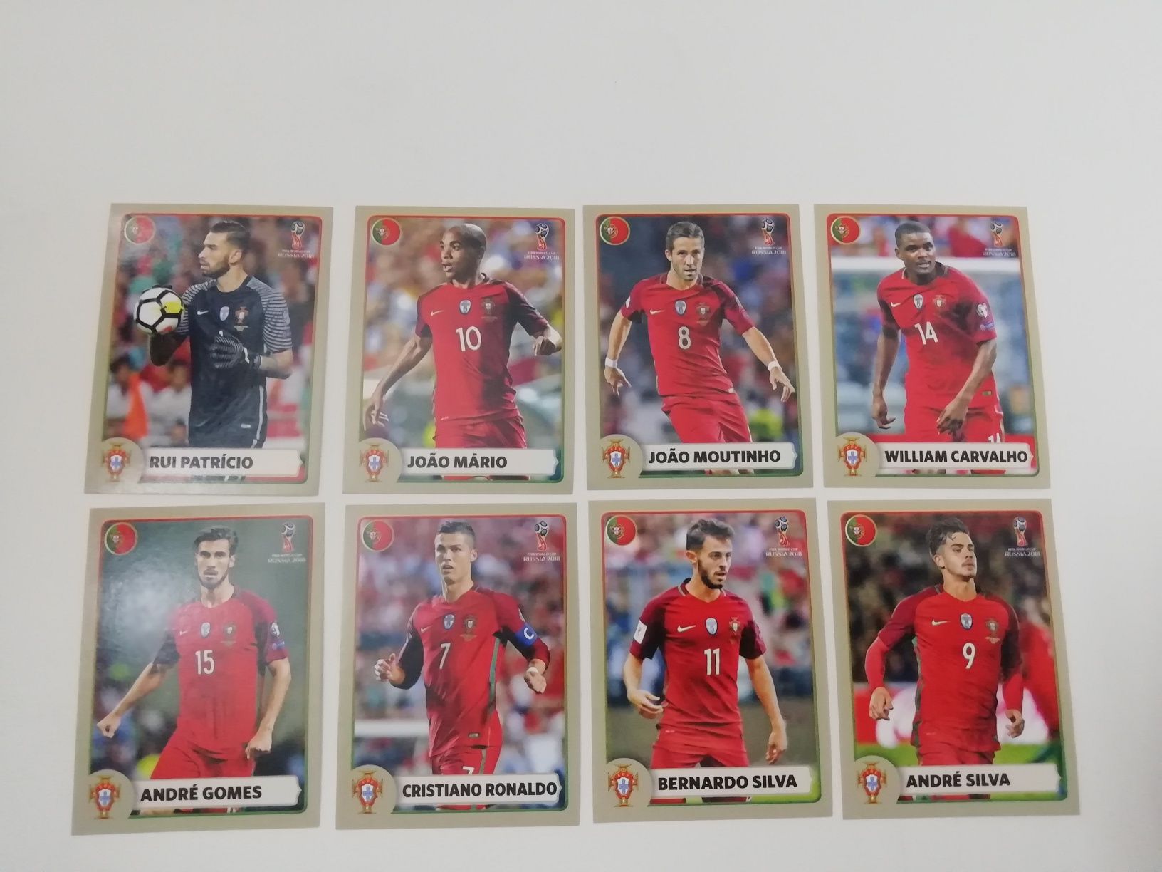 Cromos e Caderneta Panini - Mundial Rússia 2018