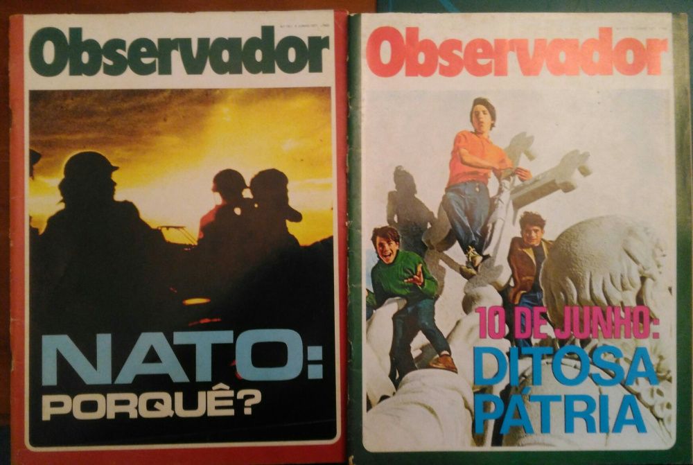 Revistas Observador antigas