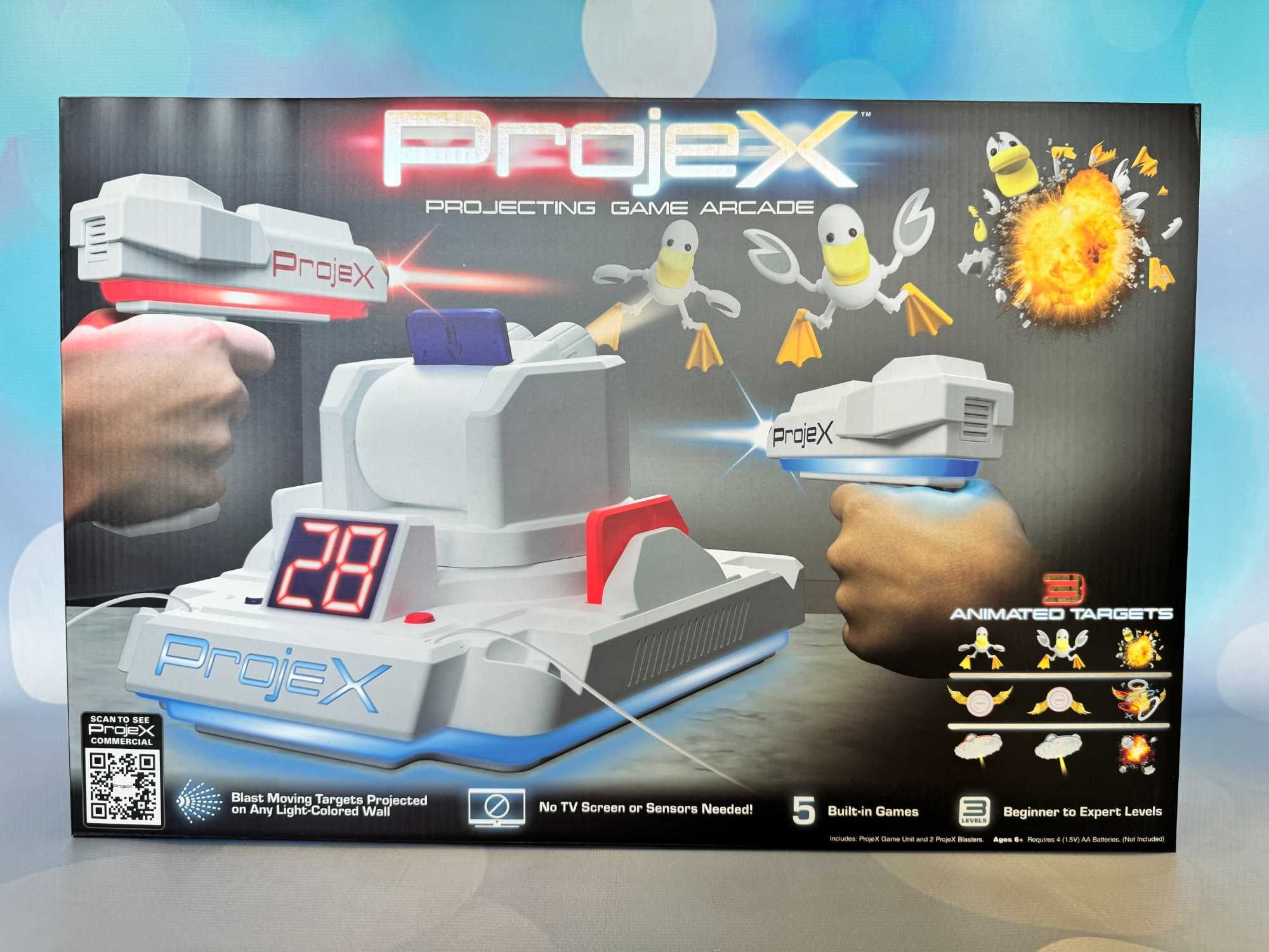 Набір для лазерних боїв Проектор Laser X Animated 52608 лазер х