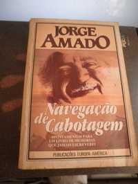 JORGE AMADO"autografado--Livro "Navegação de cabotagem-