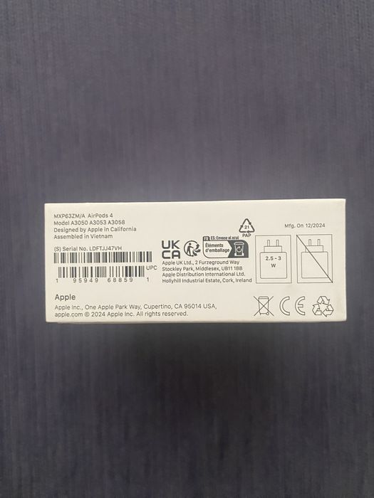 Apple Airpods 4 Geração Novos e Selados c/ Fatura