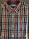 Camisa Springfield M em riscas multicolor