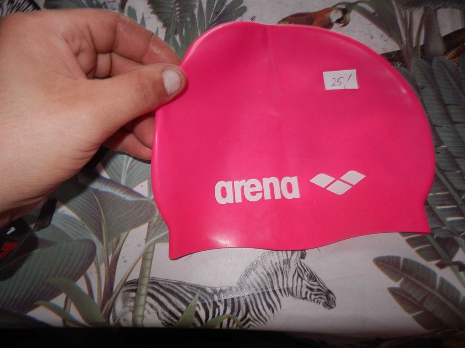 Wyprzedaż->Czepek pływacki Silikon Arena różowy