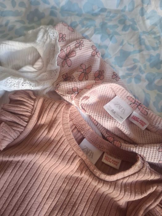 Zestaw ubrań dla dziewczyni jesień zima 98 104