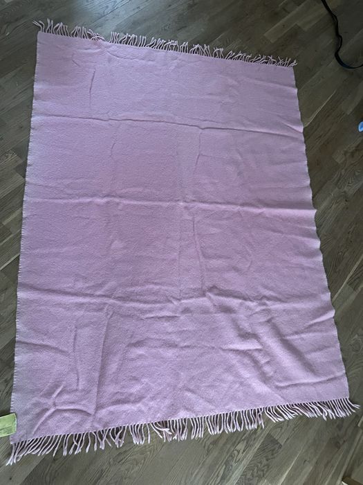 Koc wełniany wełna 130x200 pure