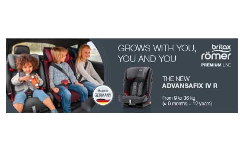 Cadeira Britax Romer 9kg aos 26 kg