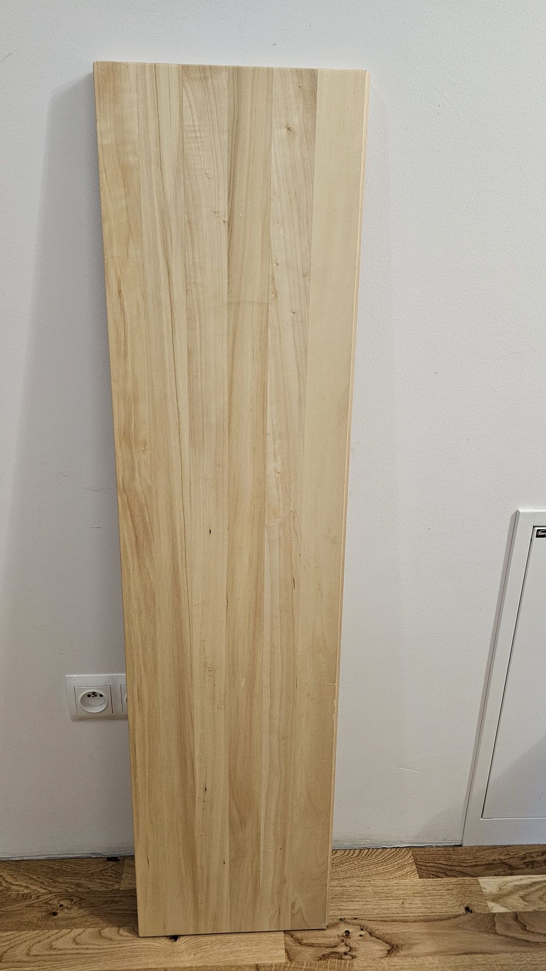 Półka wisząca ikea 120x30 drewniana