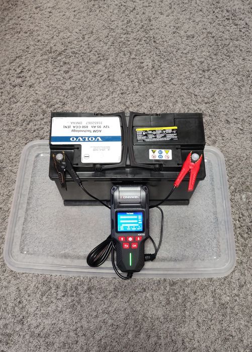 Akumulator AGM 95Ah 850a oryginał VOLVO