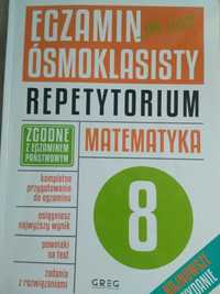 Repetytorium do j.angielskiego matematyki j.polskiego na egz 8 klasy