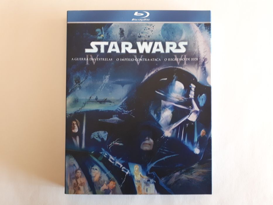 Blu-ray Star Wars IV, V, VI (edição nacional)