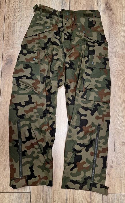 Spodnie taktyczne bushcraft rozm L oddychające Gore tex