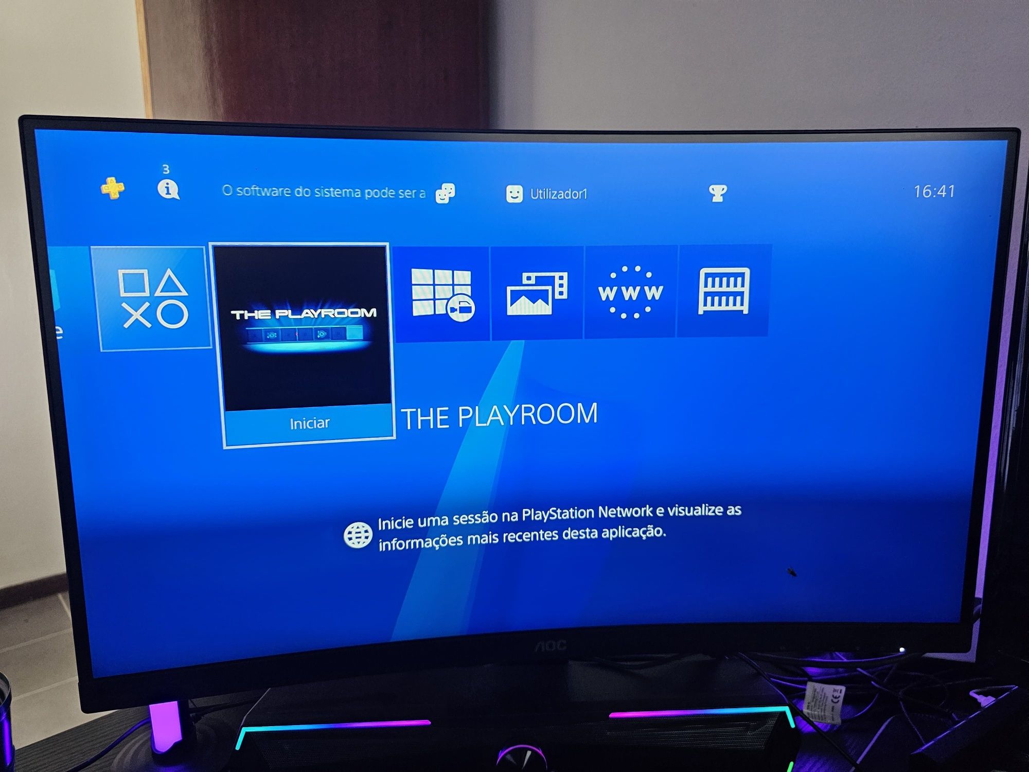 Ps4 500GB sem defeitos.