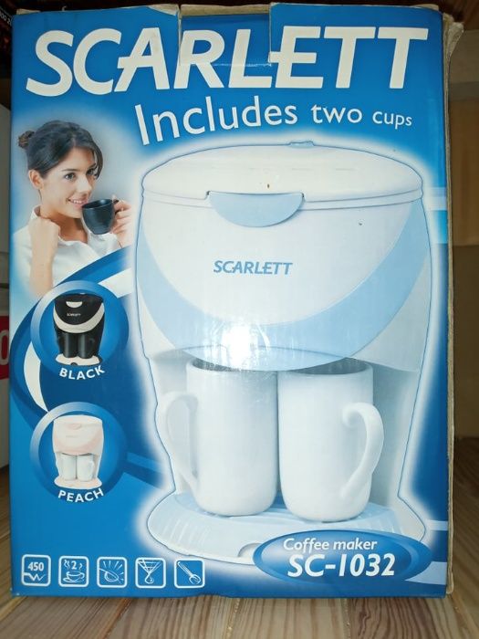 Кофеварка Scarlett SC-1032 (кавоварка)