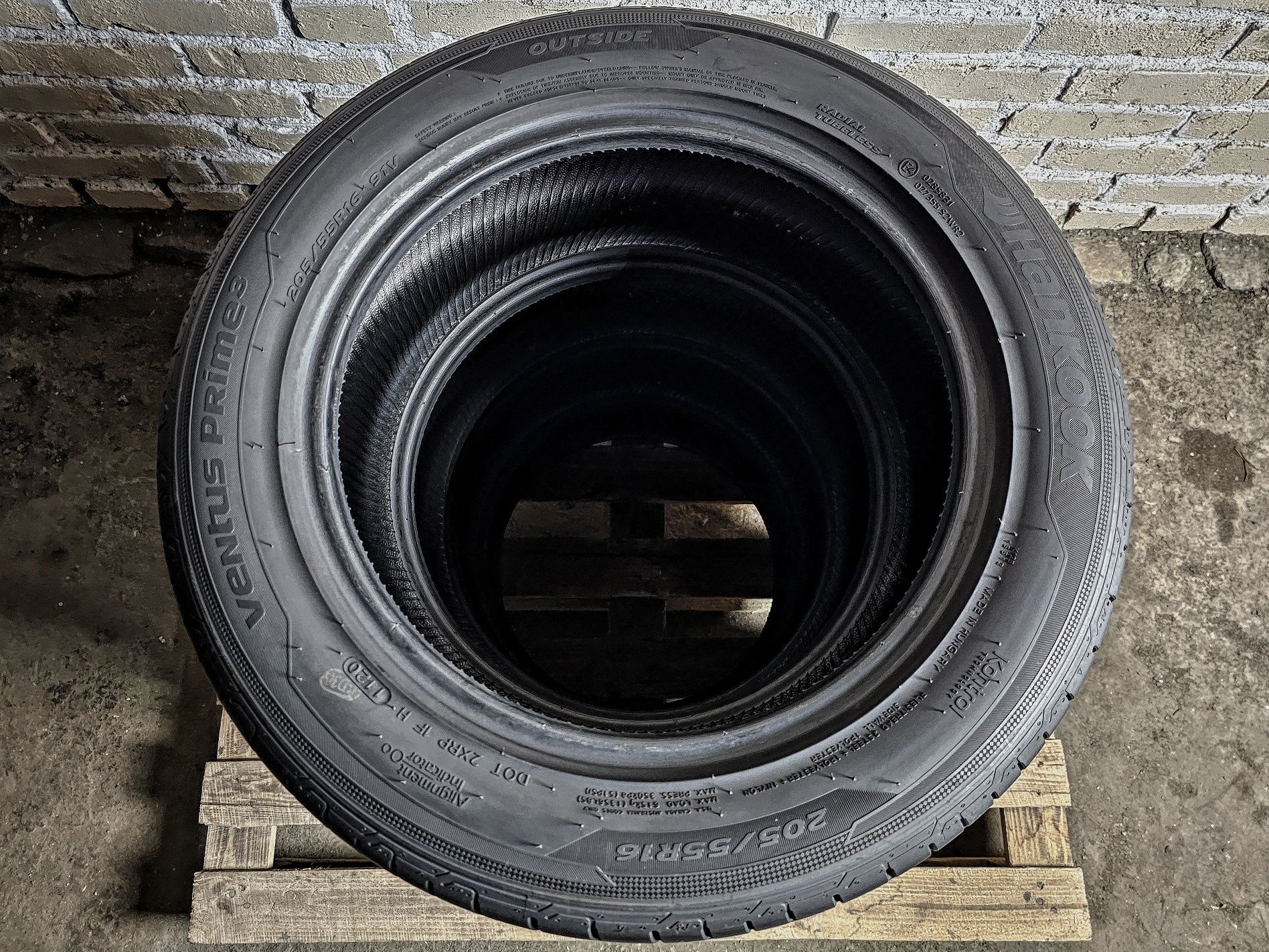 Нові 205/55r16 HANKOOK | 8mm | 2020 | Hungary | Преміум шини | Ідеал