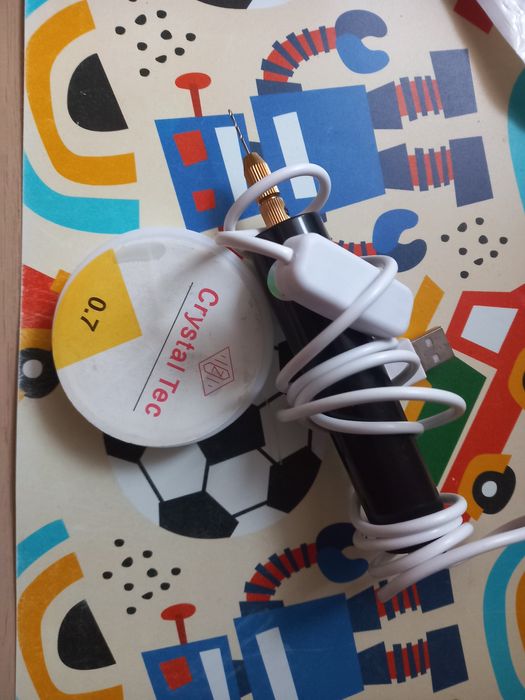 Mini wiertarka jubilerska  plus akcesoria