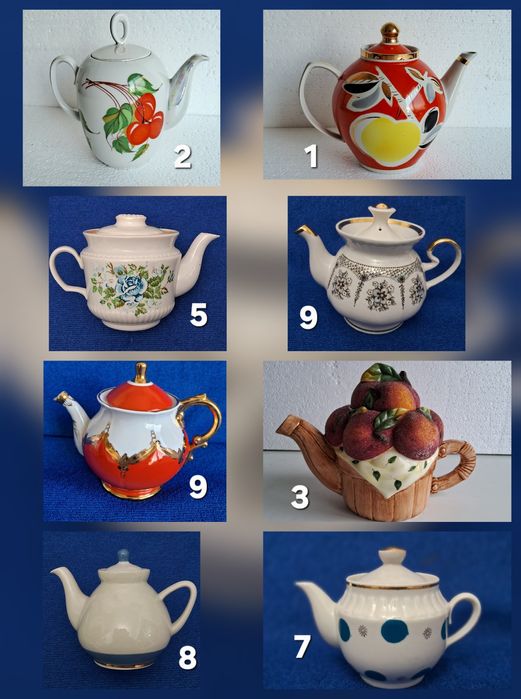 Чайник  заварник  фарфоровый  Барановка Полонное Тернополь